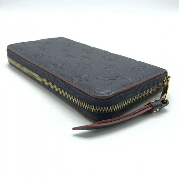 Louis Vuitton Zippy Wallet Navy Leather Wallet  (Pre-Owned) - Picture 4 of 10